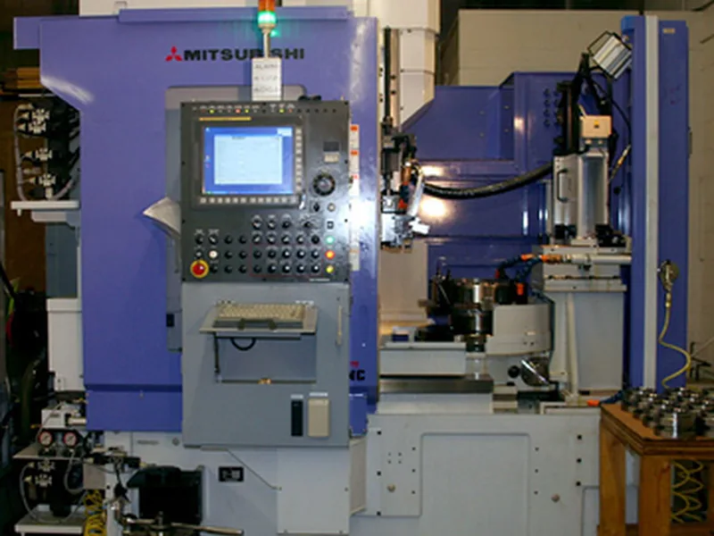 Mitsubishi ST40 CNC gear shaper in the Raycar shop